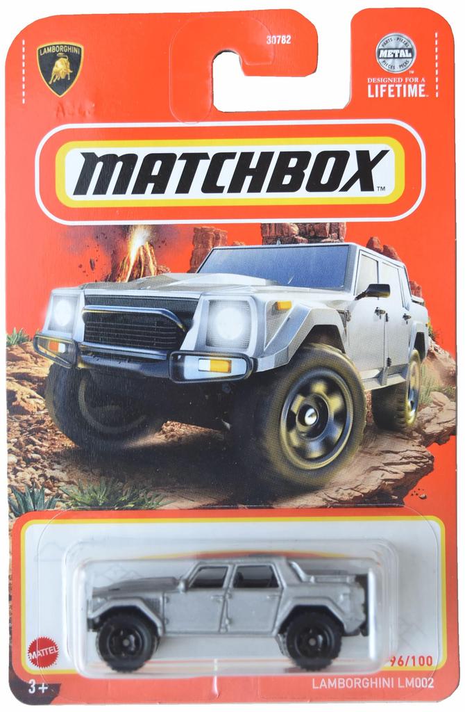Matchbox Lamborghini LM002 Gray Scale Truck Uni for Kids Ages 164 3-12
