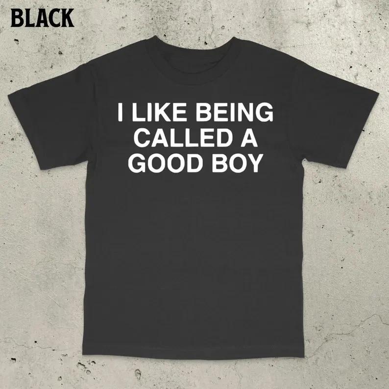 Good Boy Funny Meme Shirt Dumb Humor Bold Statement Tee