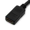 Кабель-переходник Lumen DisplayPort на HDMI для цифрового подключения с терминалами (20-контактный штекер) (Женщина) позолоченный [0.2м] LAD-DPHDMI