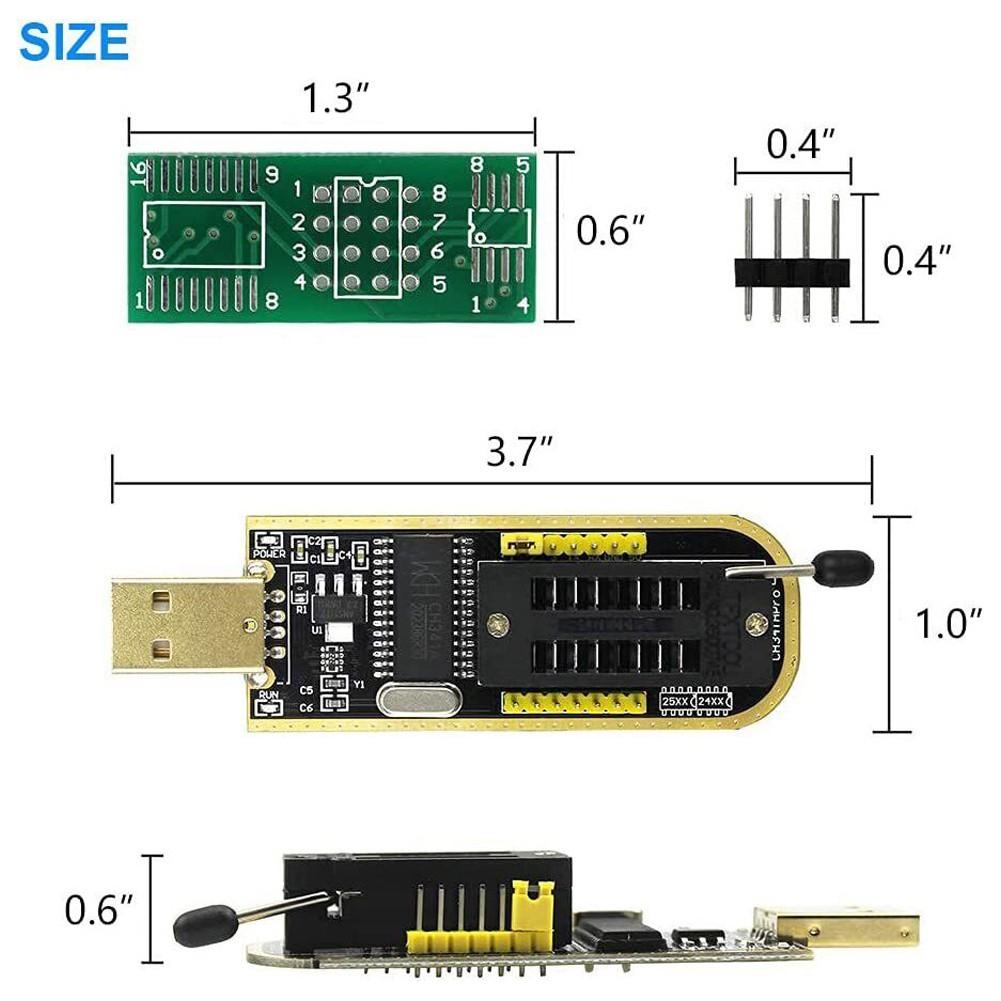 USB Programmer CH341A Series Burner Chip 24 For EEPROM BIOS Writer 25 SPI Flash