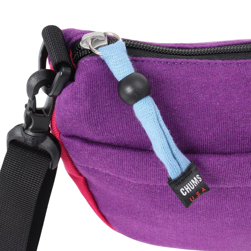 Сумка Mini Banana Shoulder Sweat Nylon [Chums] H-Violet/Pink
