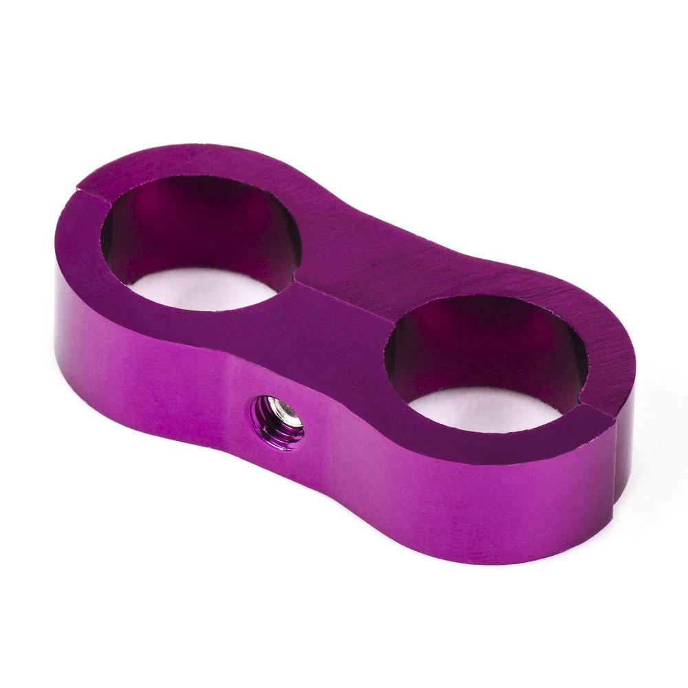 Universal Car Oil Hose Braided Aluminum Clamp Separator