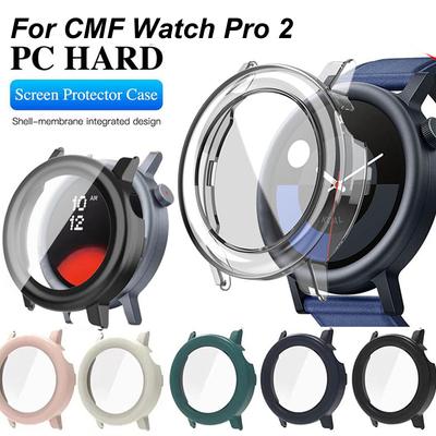 Для CMF Watch Pro 2 Чехол Закаленное Стекло Полное Покрытие Защитный Корпус Для CMF by Nothing Watch Pro 2 Защита Экрана Бампер Рамка