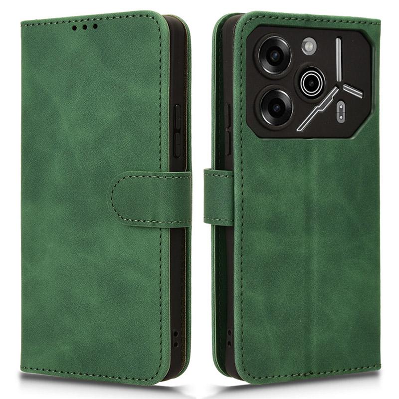 Для TECNO Pova 6 Pro 5G Чехол Текстура, приятная на ощупь Складная подставка Чехол для телефона