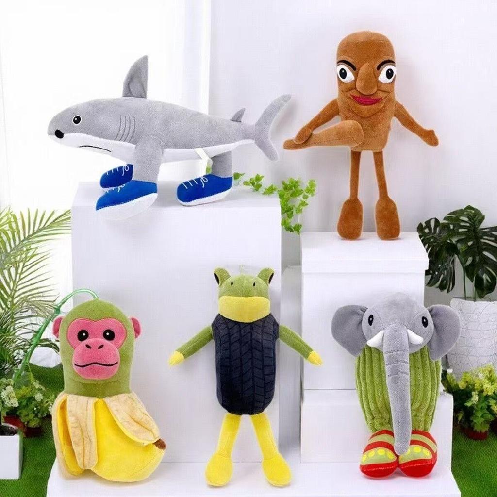 Stick Man Doll Shark Plush Toy American Shanhaijing Doll