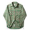 [Хьюстон] ФЛАНЕЛЕВАЯ РУБАШКА В КЛЕТКУ фланелевая рубашка в клетку 41143 (XL, ЗЕЛЕНЫЙ)