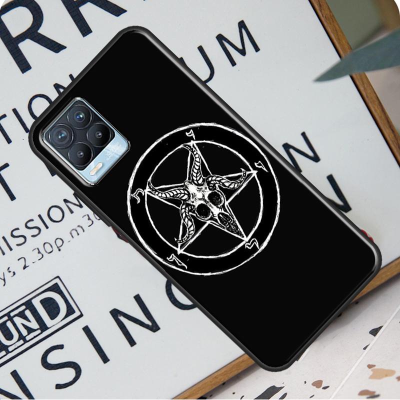 Чехол «Сатанинский демон» для Realme 8 Pro 8i GT Master GT Neo 2 C21, задняя крышка для OnePlus Nord 2 8T 9R 9 Pro