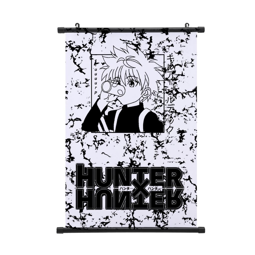 HUNTER X HUNTER Картина Свиток Постер Гон Фрикс Киллуа Хисока Домашний Декор Подвесная Картина Мальчики Девочки Свиток Постер