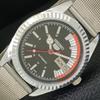 AUTOMATIC VINTAGE REFURBISHED SEIKO 5 6309A JAPAN MENS BLACK WATCH A440678-9 Sk-a440678-1