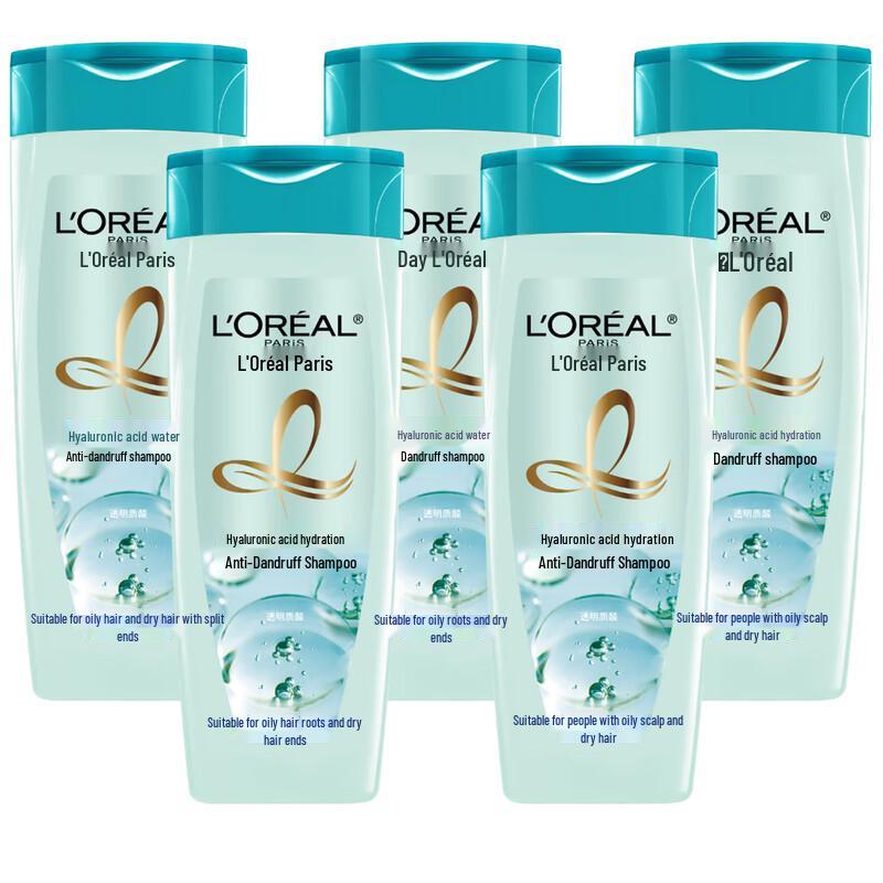 Набор шампуней L'Oréal с гиалуроновой кислотой против перхоти