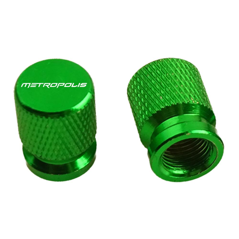 2X CNC Alloy Motorcycle Valve Cap for Peugeot Metropolis 400 GT SW 2020 2021 2022 2023 2024 2025 2026 2027 Motorcycle Valve Cap
