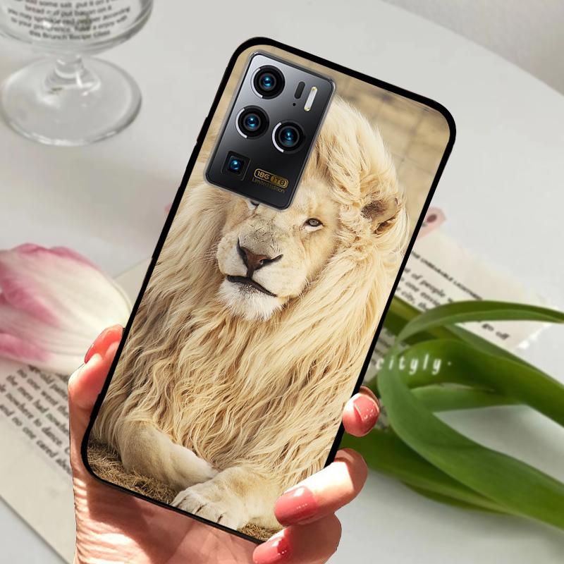 For ZTE Axon 30 Ultra Phone Case Axon30 Animals TPU Silicone Soft Funda Back Cover For ZTE Axon 30 Pro 30s Protector Cases Coque
