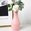 Fine Bottle Mouth Solid Color Plastic Vase Creative Modern Simple Table Indoor Decoration Nordic Style Imitation Ceramic Vases