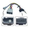 16-контактный жгут проводов для автомобильного медиаплеера, навигационного радио для Honda 14-17 Fit City Greiz, адаптер аудиокабеля питания