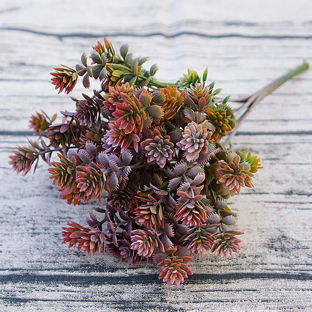 Пластиковые суккулентные растения