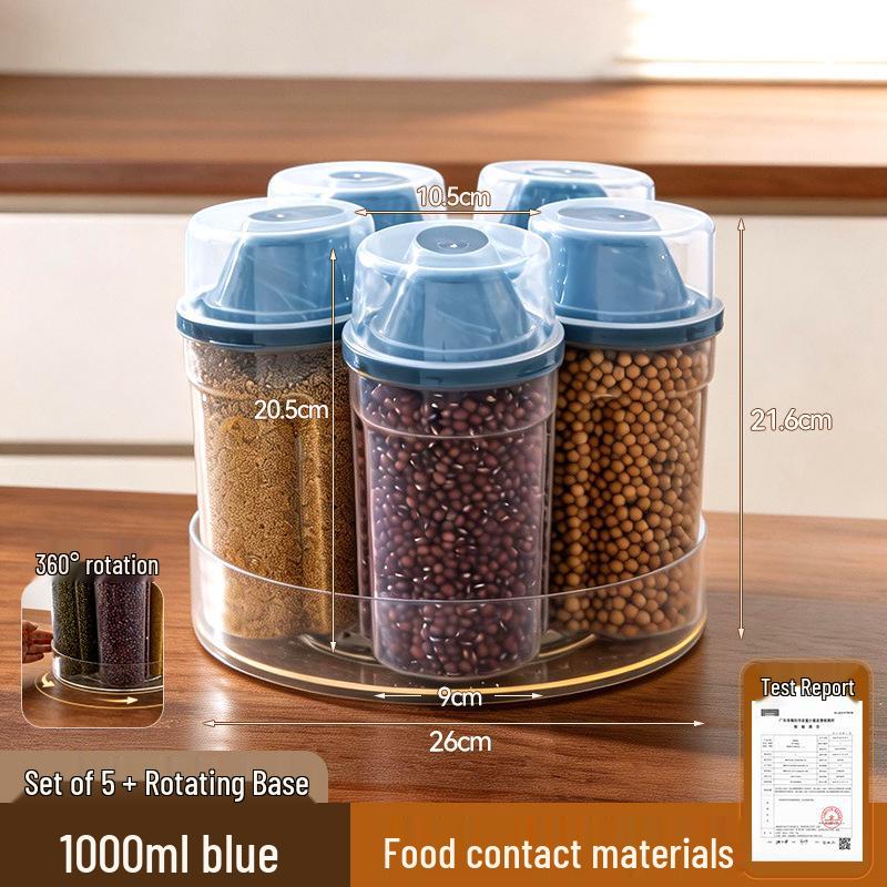 BNBS Sichuan Pepper and Star Anise Storage Jar for Dried Goods and Beans