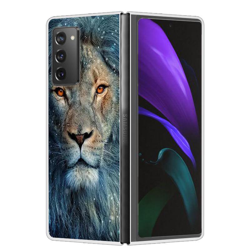 Для Samsung Galaxy Z Fold2 Fold4 Fold5 Чехол Ударопрочный Жесткий Пластик ПК Задняя Крышка Для Samsung Galaxy Z Fold 3 5 4 5G Чехлы для Телефона