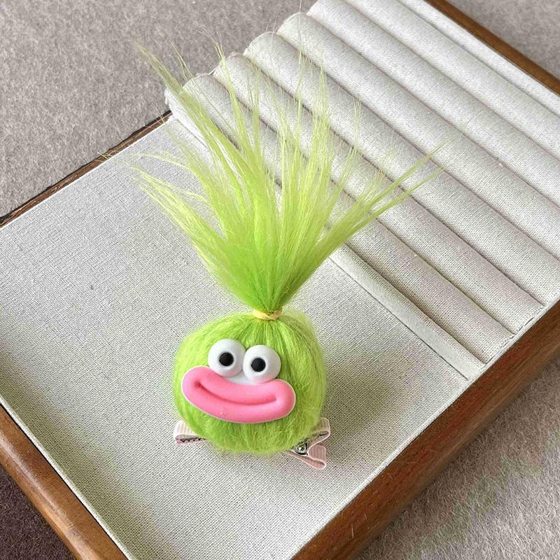 Смешная заколка для волос Милая челка Шпилька для волос Головной убор Сломанная заколка для волос Заколка-утконос Аксессуары для волос Подарок на детский праздник