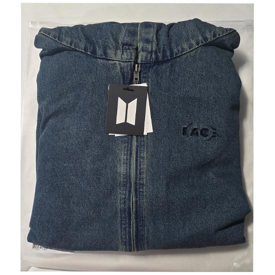 BTS Jimin The Truth Untold: Exhibition Denim Zip-Up Hoodie