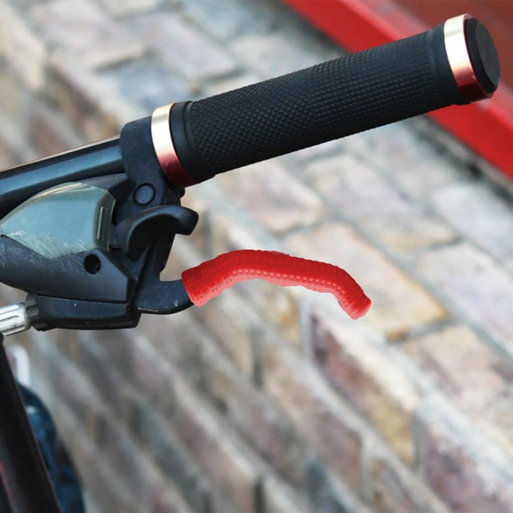 Рукав тормозной ручки | Противоскользящий защитный чехол для ручки тормоза велосипеда, 1 шт., велосипед, 1 шт., силиконовый гель в форме нескользящей ручки тормоза