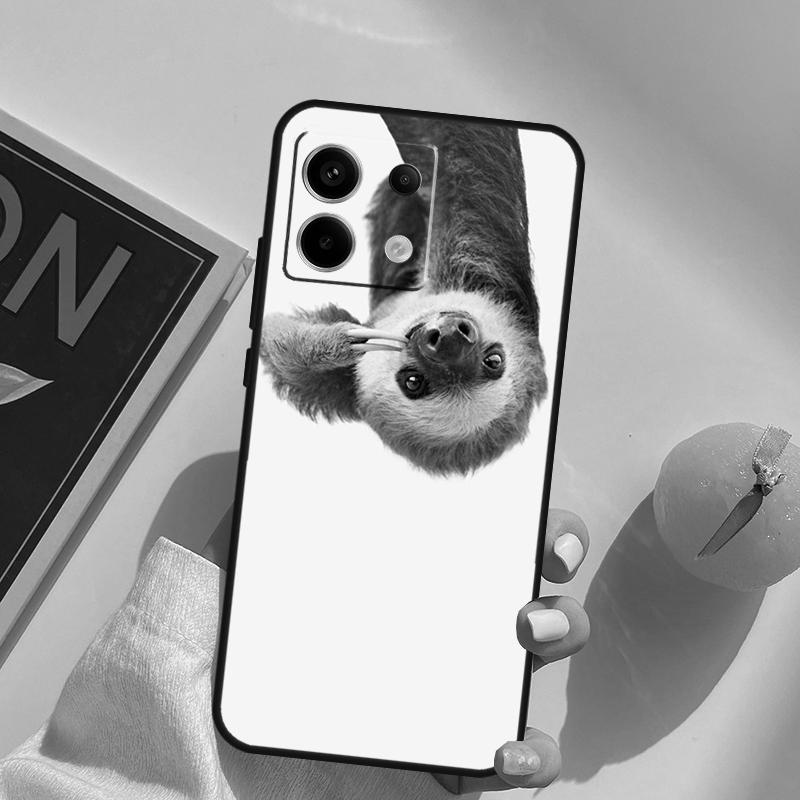 Sloth Funda For Xiaomi Redmi Note 14 13 Pro 9 10 11 12 9S 10S 11S 12S Redmi 13C 10C 12C 14C Case