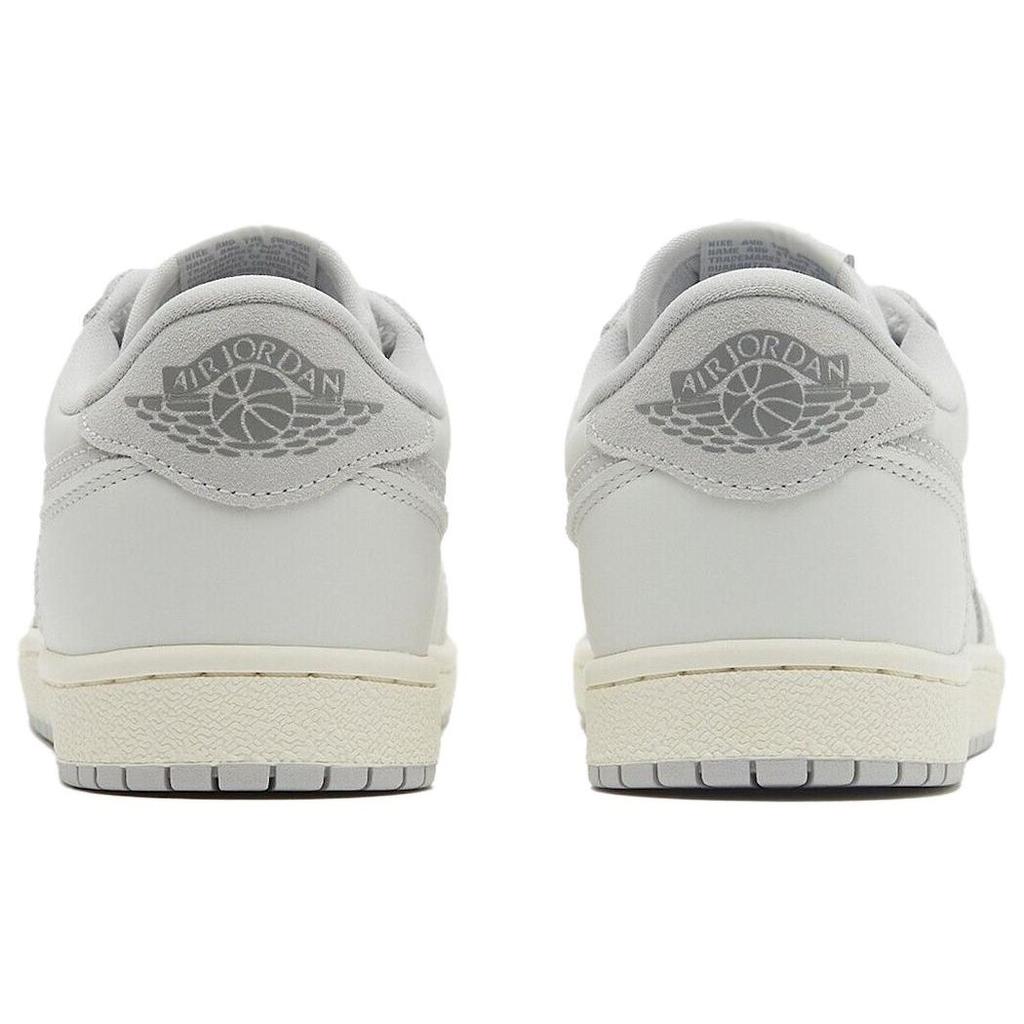 Кроссовки Air Jordan 1 Retro Low 85 OG Neutral Grey Unisex Sneakers White Summit-White Light-Smoke-Grey FB9933-100