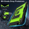 Armor Stand Case For iPad Air 11 M2 M3 2025 2025 Gen Heavy Duty Rugged Protection Cover With Strap Pen Slot