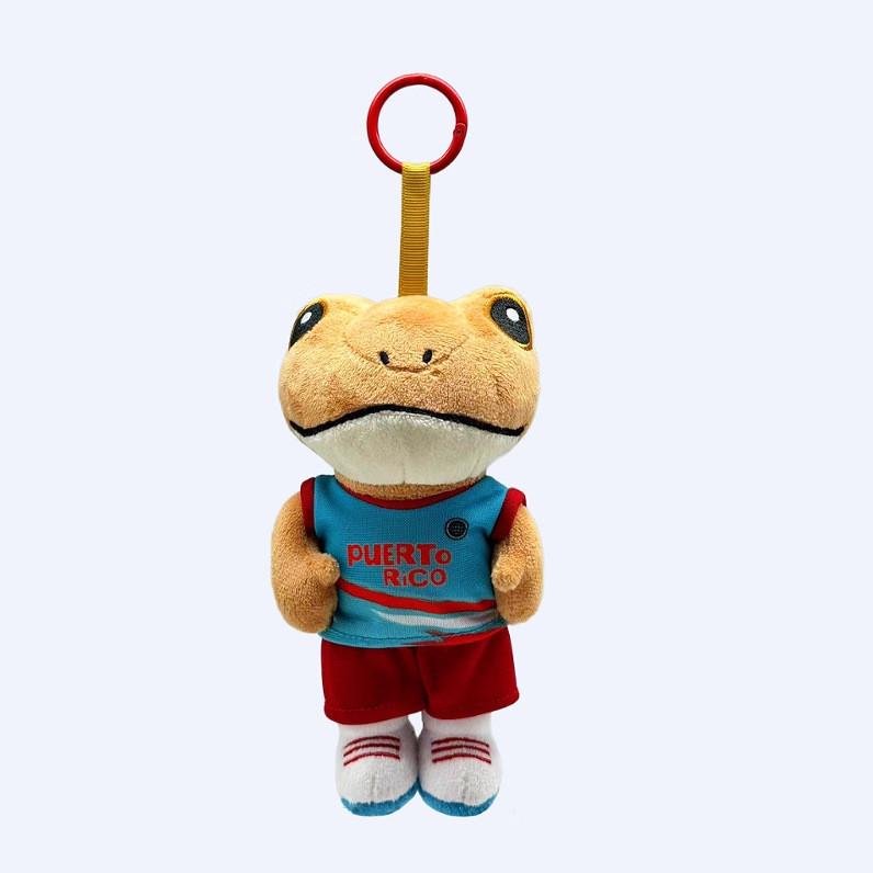 Sapo Bad Bunny Concho Sporty Style Plush Doll Pendant Keychain For Bag Decor