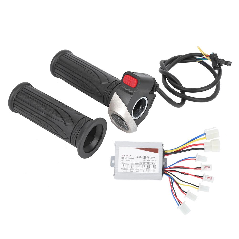 Электровелосипед Литиевая Батарея Накопитель Энергии Универсальная Ручка Газа 24В500Вт Набор Контроллера Щеточного типа