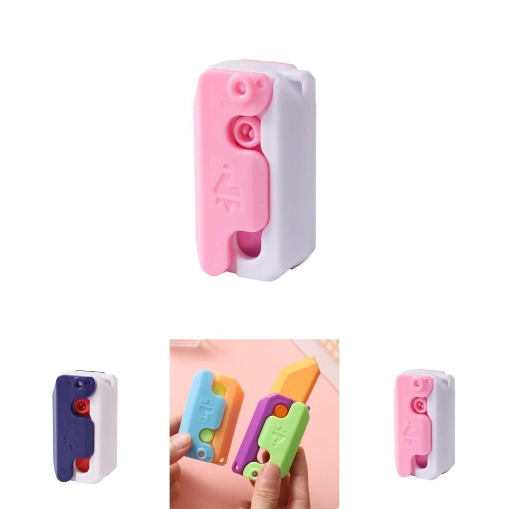 Новая мультяшная 3D гравитационная игрушка-ластик в виде морковки для студентов, креативная канцелярия для снятия стресса, фиолетовая оболочка)