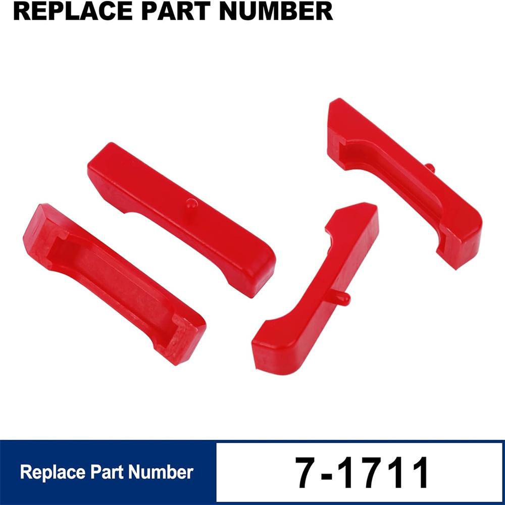 4Pcs Engine Radiator Insolators 7-1711 For Chevy C10 K30 Camaro Caprice Chevelle