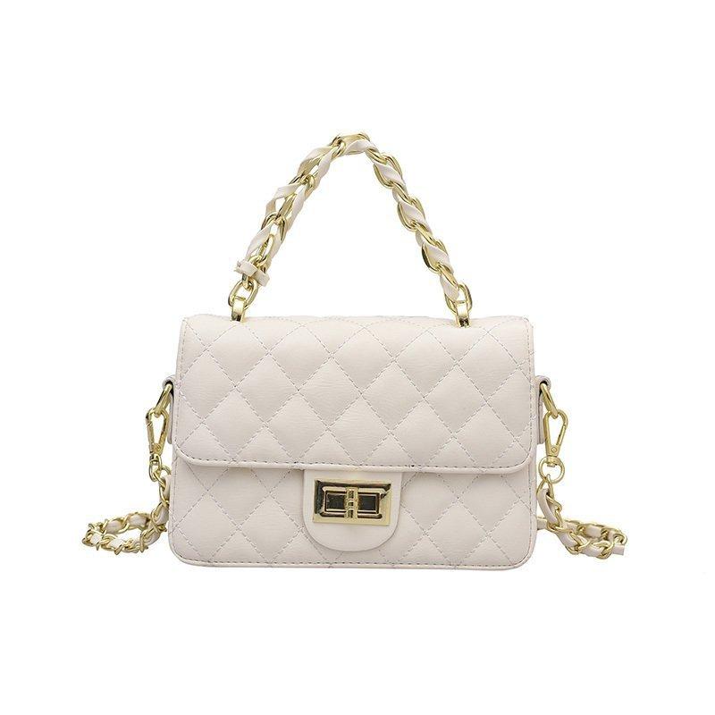 Сумка-цепочка новая мода бриллиант большая вместимость чувствительное время универсальная мессенджер многослойная маленькая квадратная сумка