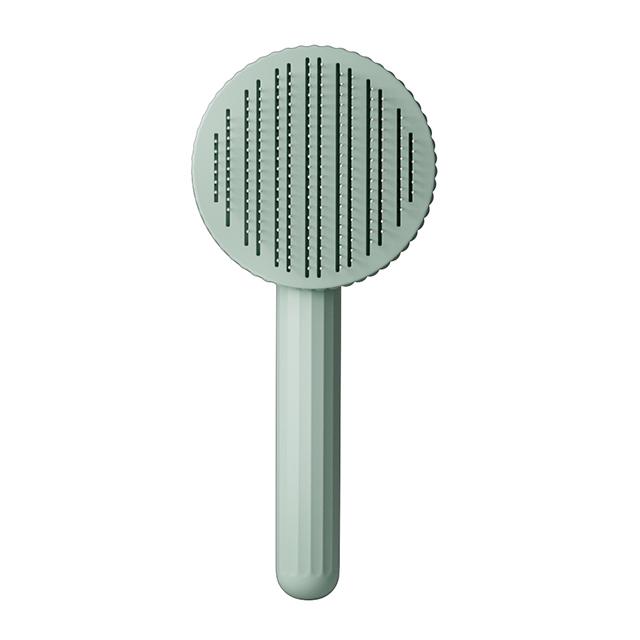 Расческа для удаления шерсти домашних животных, щетка для кошек, самоочищающаяся щетка-пуходерка для кошек, собак, скребок для удаления волос, инструмент для ухода за домашними животными, аксессуары для кошек