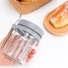 Glass Overnight Oats Jars 350ml Yogurt Jar Portable Sealed Jar  For Cereal Yogurt Milk Fruit Salad