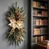 Christmas Stair Bow Ornament Nordic Home Decor New Party Atmosphere