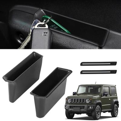 Бокс для хранения ручки передней двери для Нового Jimny Специальная консоль Легкий Удобный Дверь автомобиля Бра jb64W/JB74W, Лоток, Установка, Аксессуар, Карман,
