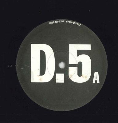 12-дюймовая пластинка JON DOE - D.5 D5 D 2001 UK Dance & Electronica Б/У