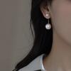Fashion Artificial Pearl Pendant Earrings For Women Simple Jewelry Party Girl's Temperament Jewelry Accessories