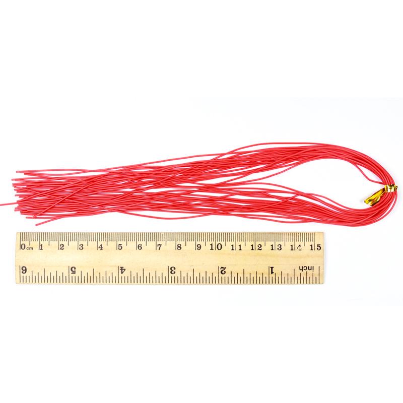 1 упаковка, 1 мм, круглая силиконовая резиновая веревка, привязывающая ножки для приманки для рыбалки, юбки, материал