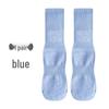 Women's Mid-Calf Non-Slip Yoga Socks for Indoor Skipping & Pilates - Spring/Autumn