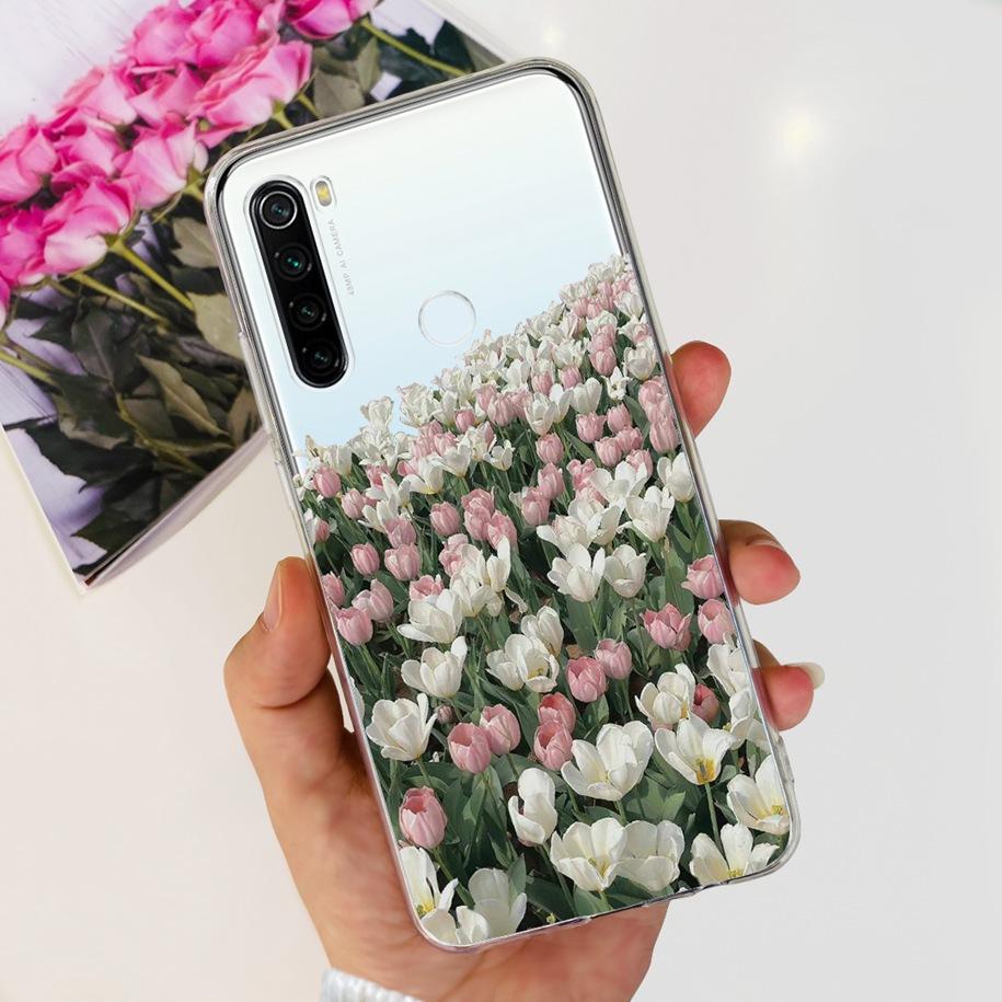 Для чехла Xiaomi Redmi Note 8T Note 8 2021 Чехол Популярный Мраморный Прозрачный Силиконовый Мягкий Funda Для Xiaomi Redmi Note 8 Pro Note8 Coque