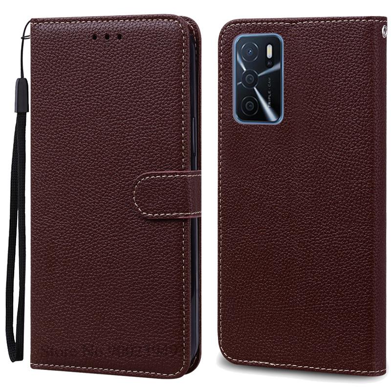 Для OPPO A16 Чехол Кошелек Флип Кожаный Чехол Для Oppo A16s Чехол OppoA16 s CPH2269 CPH2271 Силиконовый Чехол Для Oppo A16 A16s Чехол