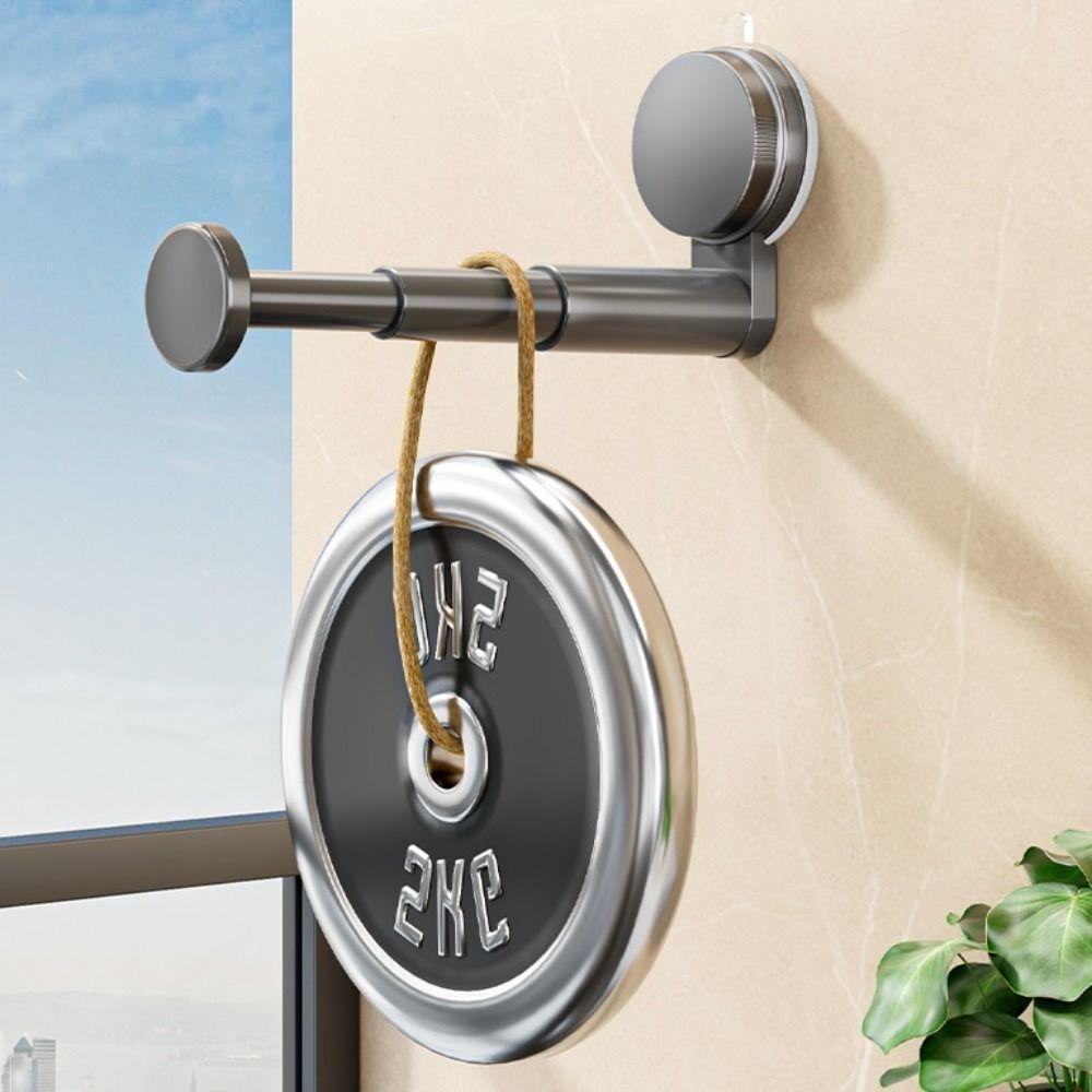 2 шт. Компактная вешалка для одежды, настенный органайзер для хранения, прочная стойка для хранения на балконе