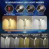 Кемпинговый фонарь COB LED с высокой яркостью: Выдвижная удочкодержатель и кронштейн для уличной рыбалки, многофункциональное использование