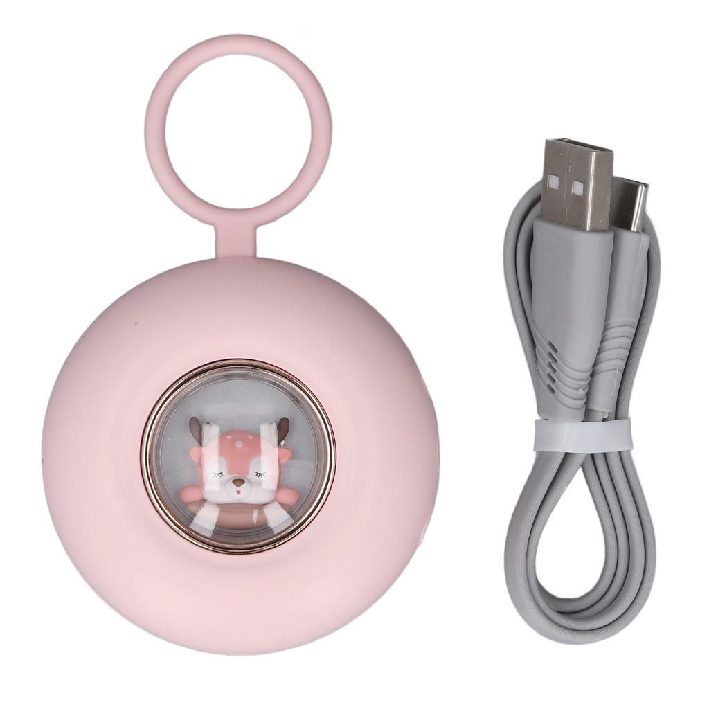 Перезаряжаемая грелка для рук USB 3 режима нагрева Милая в форме пончика Компактная карманная электрическая