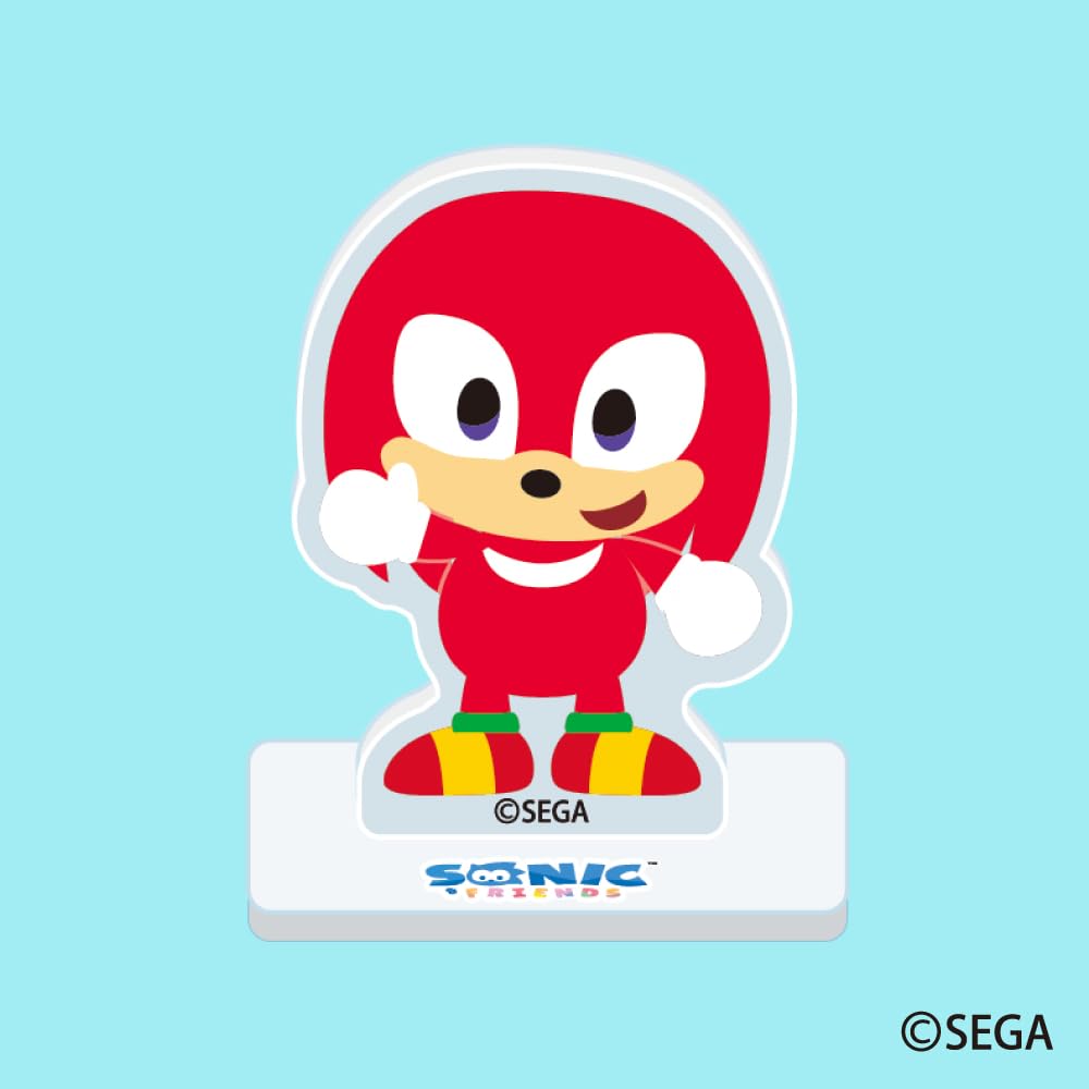 SEGA FAVE Акриловая подставка SONIC FRIENDS, ассорти, КОРОБКА 1КОРОБКА 15 Всего 15 видов & = штук,