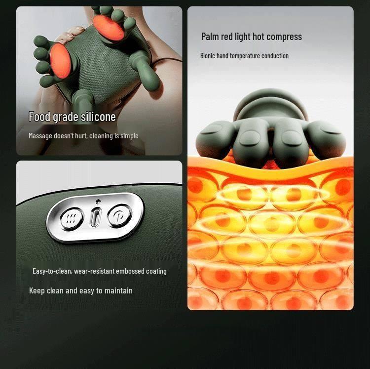 Массажер для кистей рук: Популярный бионический массажер для шеи, плеч и трапециевидных мышц, модель N8 для шейного отдела позвоночника