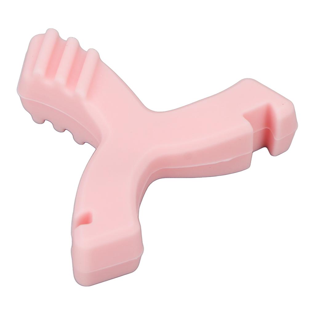 Стоматологические жевательные резинки для элайнеров Y-образной формы, пищевого класса, с ароматом клубники, ортодонтические жевательные резинки для прикуса с футляром для хранения