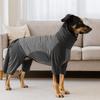 High Collar Winter Pet Jumpsuit Waterproof Thickened Cotton Dog Four-Legged Hoodie Warm Windproof Puppy Cotton Coat Cold Weather
