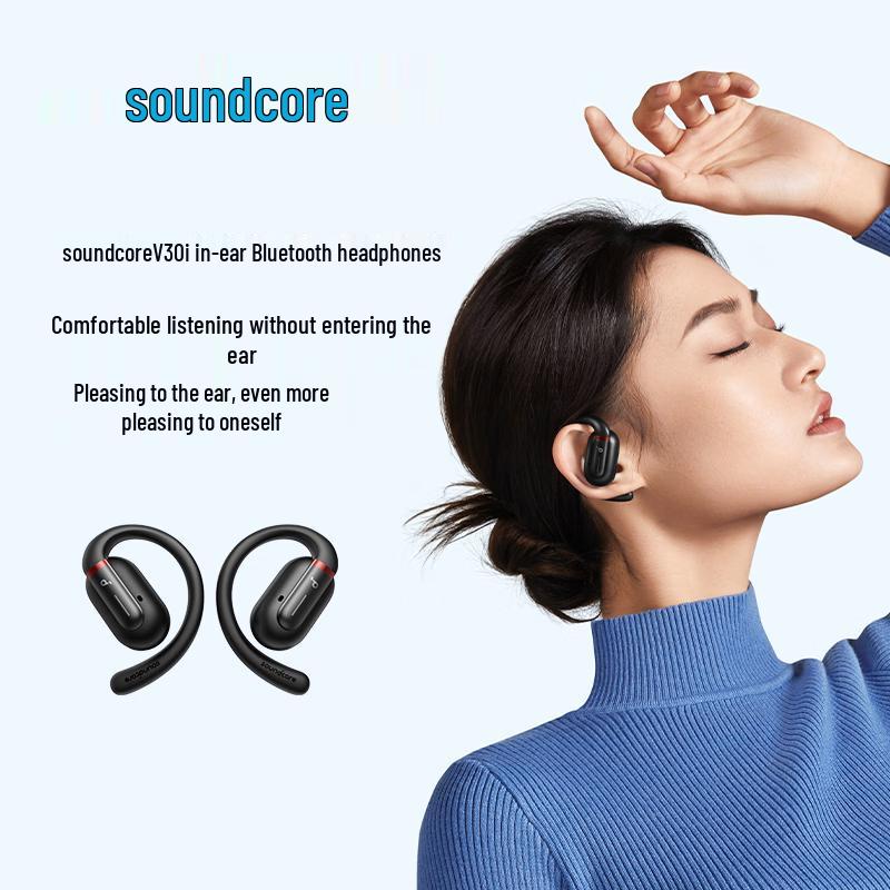 Спортивные наушники SoundCore V30i с открытым дизайном и костной проводимостью